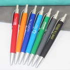 Promotional Nono XMC-Custom Logo Promotional Cheap Assorted Colors Plastic Ball Pen For Office