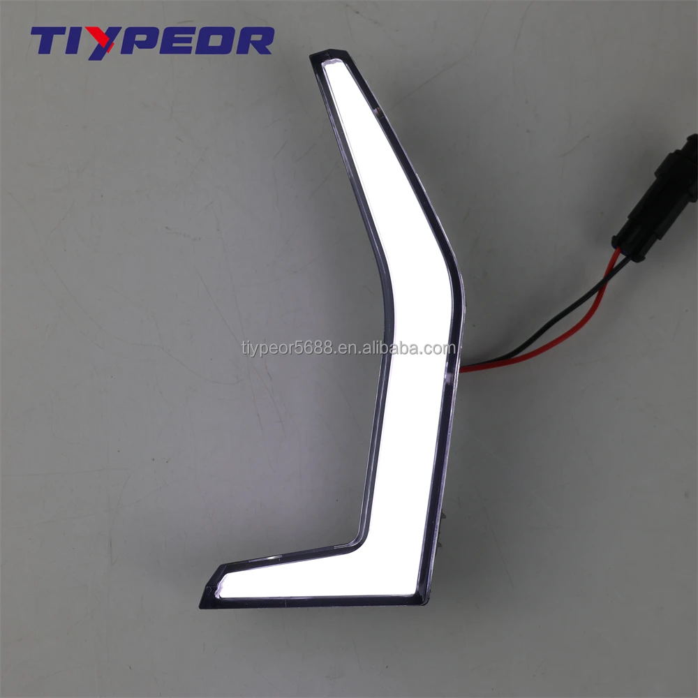 product tiypeor aftermarket auto parts front signature accent light grille lamps for kawasaki teryx krx 1000 2020 2021 2022-6