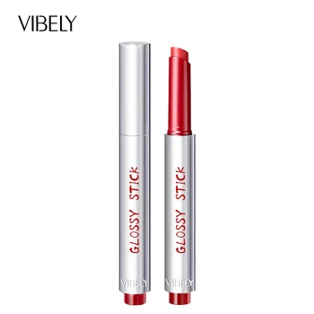 Wholesale  6  Colors  Lipstick  Pen  Press  Mirror  Lip  Gloss  Private  Label  Waterproof  Mirror Pressed  lipstick