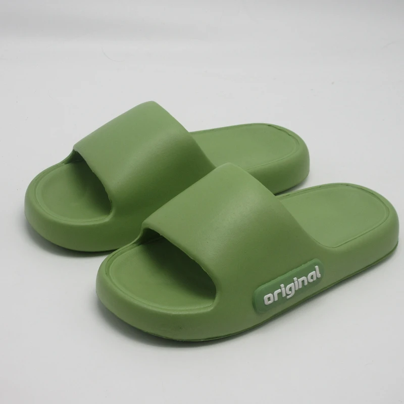 GRS Summer/Spring 4CM softer Rubber EVA Pillow Slide Sandal Customizable Logo Design Breathable Cloud Feeling cushion sandal