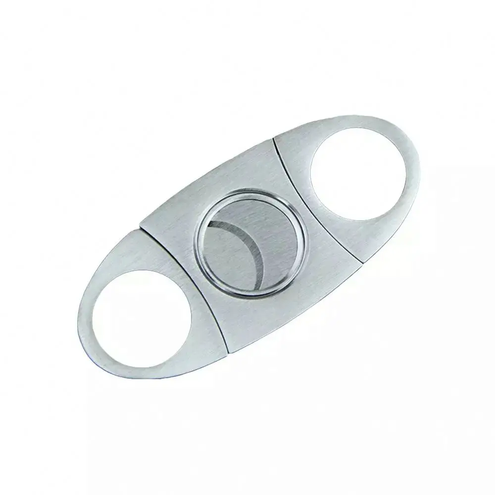 stainless steel cigar cutter metal classic portable cigar cutter
