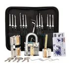 Pick Lock Tool Professional DIY Training Multi Tools Locksmith Tool Factory Lock Hook Pick Set