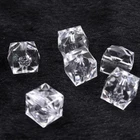 Wholesale Clear Acrylic Square With A Long Hole Diy Gift Grade A High Quality Beads