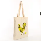 Shopping Shopping Bags With Logos Tote Cotton Bag Plain Canvas Shopping Bags Natural Color With Logo