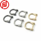 D Ring High Grade Wholesale D Ring Metal Button Horseshoe Button