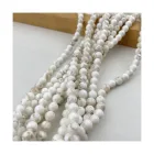 Round Beads Hot Selling Cheap Custom Round Stone Beads White Turquoise Beads