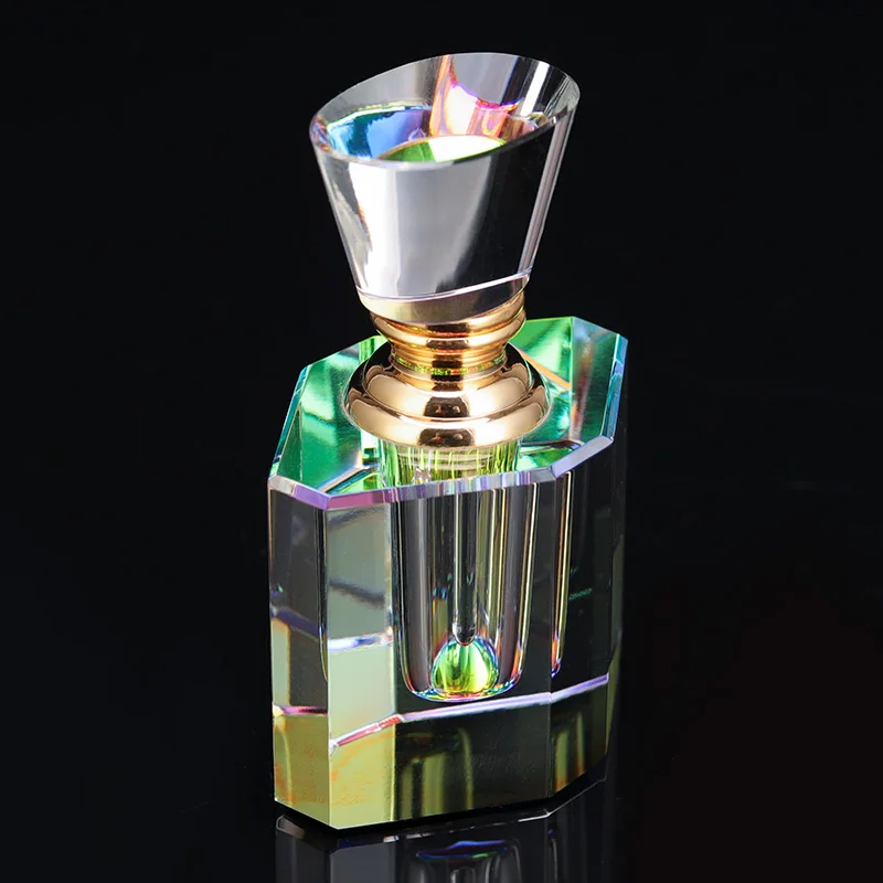 product small bridge original personalised design square perfume bottle premium rectangle cap refillable crystal perfume bottle-9