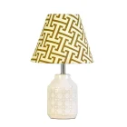 Hand Lamp Wholesale Bedroom Home Decor Popular Hot Selling Hand Painted Ceramic Table Lamp With Shade