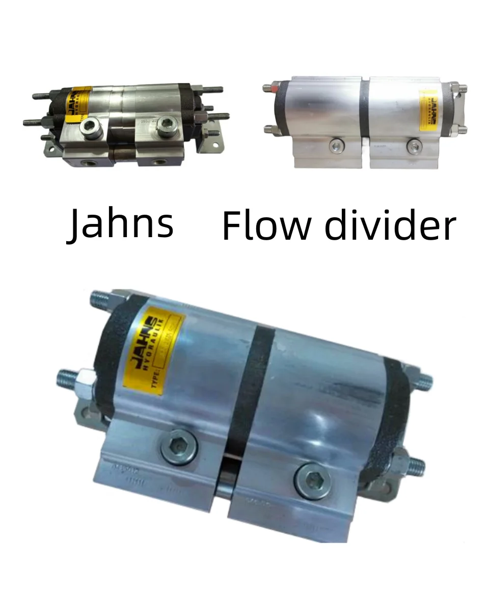 Flow divider MTO-4-14-AVR  4-spools for 4 cylinders run synchronously  Jahns can replace Rozion and Jeonff