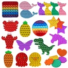 Toys Huiye Amazon Factory Wholesales Silicone To Relieve Stress Children Push Bubble Fidget Toys