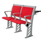 Desk School Folding Aluminium Alloy Chair And Desk For School Classroom Student With Writing Pad