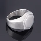 Stainless Steel Ring Men Custom Signet Cheap Engraved Gold Plated Stainless Steel Ring Designs For Men