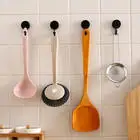 Creative bathroom no-punch hook Stick Clothes Decorative For Cast Iron Stainless Steel Wood Alloy Wall Hooks