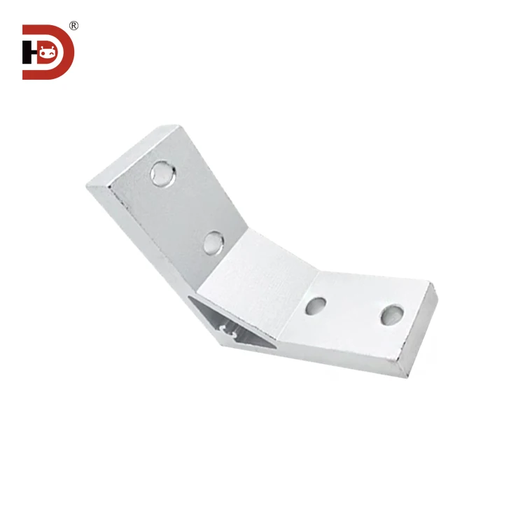 Aluminum Profile Corner Code Fixing Accessories, Connecting Brackets, Profile Corner Pieces, 4040 Extruded Corner Code Fasteners details