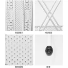Party Folding Wedding Church Banquet Party Plastic Design Lightweight Commercial Rectangular Folding Table