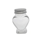 Shape Container Heart Shapetomize Shape Container Topsun Lovely Heart Shape Clear Plastic Snack Jar Pet Food Container