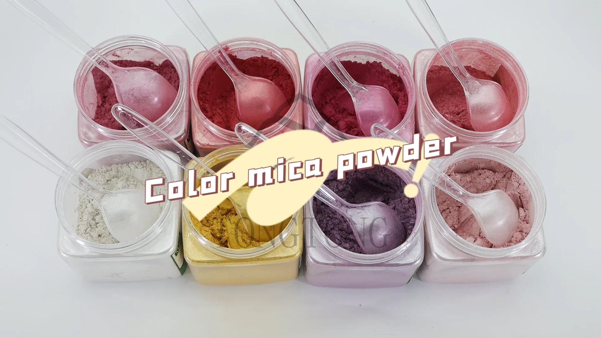 Luxury Recolored Mica Pearl Sparkling Pigment Epoxy Resin Color Pigment