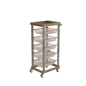 Factory Direct Sale Durable Beauty Trolley Multifunctional Cart Tools Use For Hair Salon