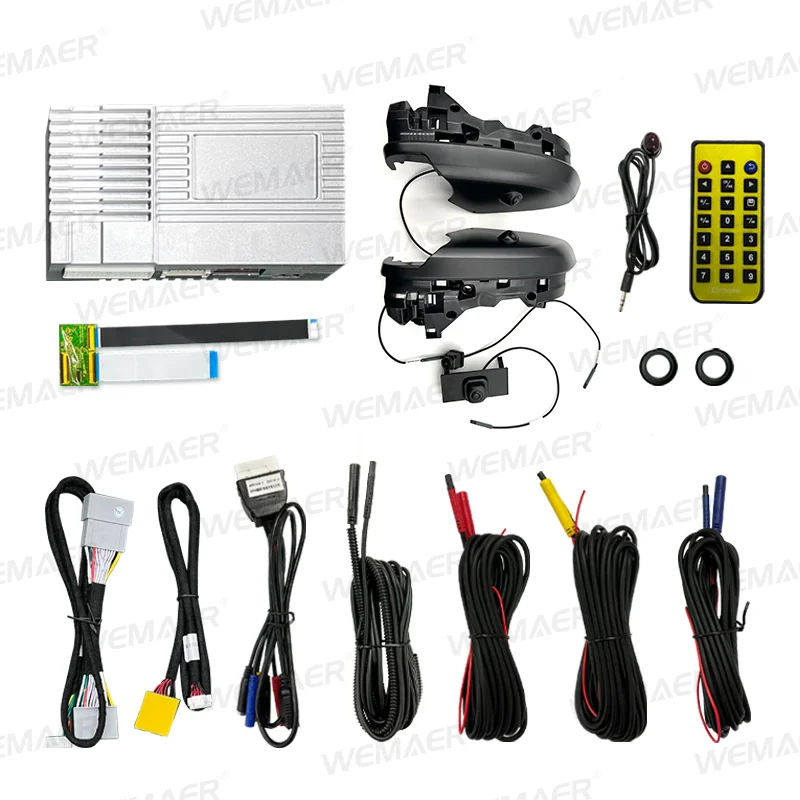 Wemaer 360 Degree Full Surround Bird Eyes View Parking Camera 4 Channel 3D AVM Car Camera System for Toyota Land Cruiser LC300 details