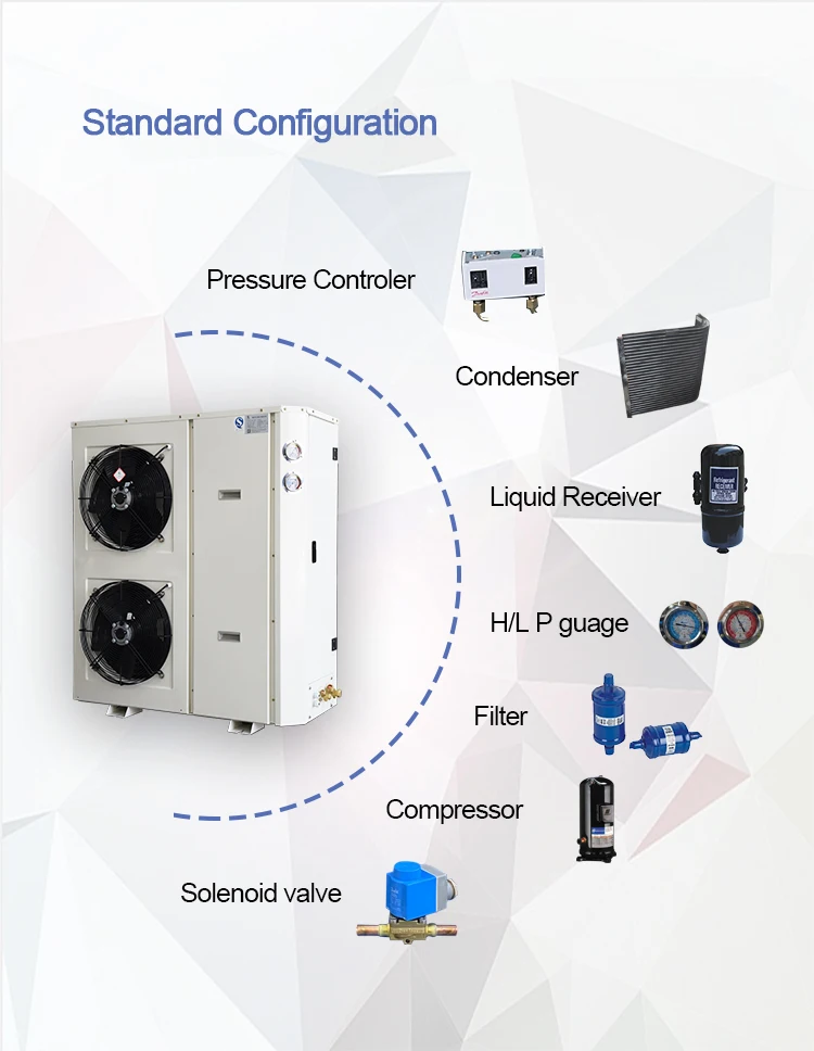 Condensing Unit, 220V, R404a - detail 10