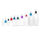 Applicator Bottle Bottles Custom Logo 50ML 60ML Plastic Precision Tip Applicator Bottle Glue Applicator Bottles