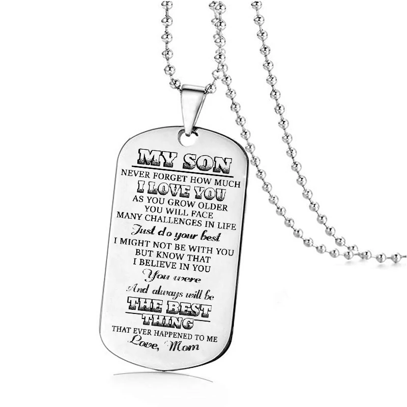 Buy Stainless Steel Necklace,Dog Tags 
