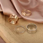 Jewelry Ring Rings 2pcs Cute Butterfly Couples Jewelry Copper Ring Copper Wedding Rings Pure Copper Ring