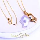 China Jewelry China Quality Manufacturer Natural Freshwater Baroque Pearl Heavy Metal Jewelry Necklace