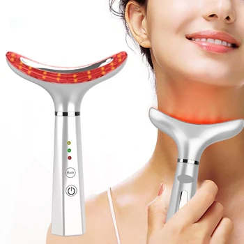face and neck lift machine and Eye Lift Massager Anti-aging Heat Vibration Skin Tighten Reduce Double Chin Sagging Anti-Wrinkle