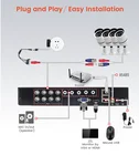HD outdoor waterproof indoor home security video surveillance camera set system IP AHD DVR Video Recorder cctv camera dvr kit