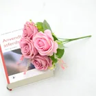 Wedding Rose Simulation Flower Wedding Decoration Rose Flower Bride Holding Simulation Flower