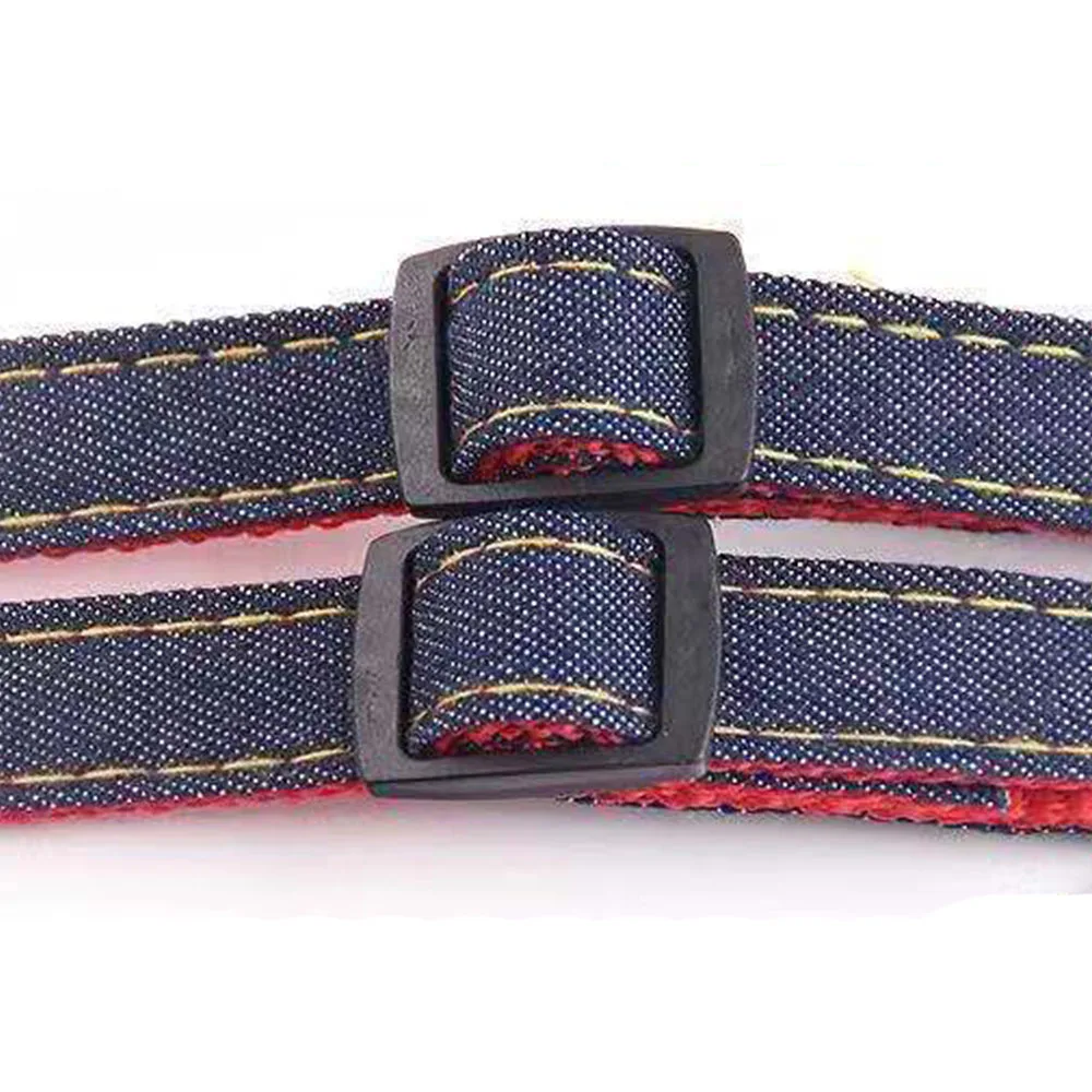 easy adjustable Jean Dog Harness And Leash