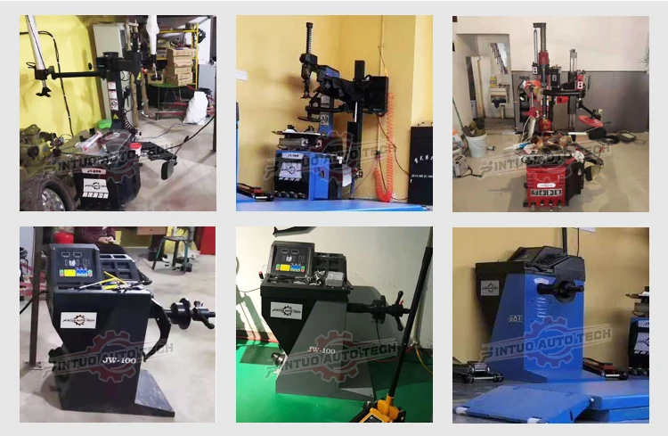 Jintuo Solution Car Swing Arm Unite Tire Changer Machine And Wheel