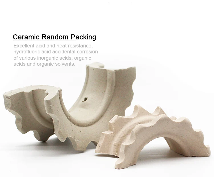 Intalox super saddles random packing ceramic materials 1inch 2inch
