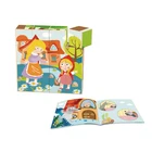 Toy Kids 2021 Little Red Riding Hood 3d Block Puzzle Educational Toy For Kids