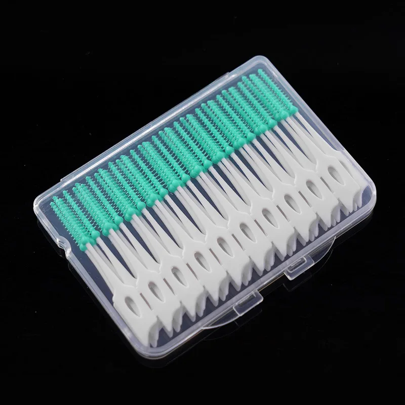 New Arrival Soft Silicone Toothpicks Between Teeth Brush 20 40