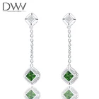 Earrings Drop Earring Silver Setting Earring Custom Silver Plated Earrings Claw Setting Ear Ring S925 Silver Drop Earring