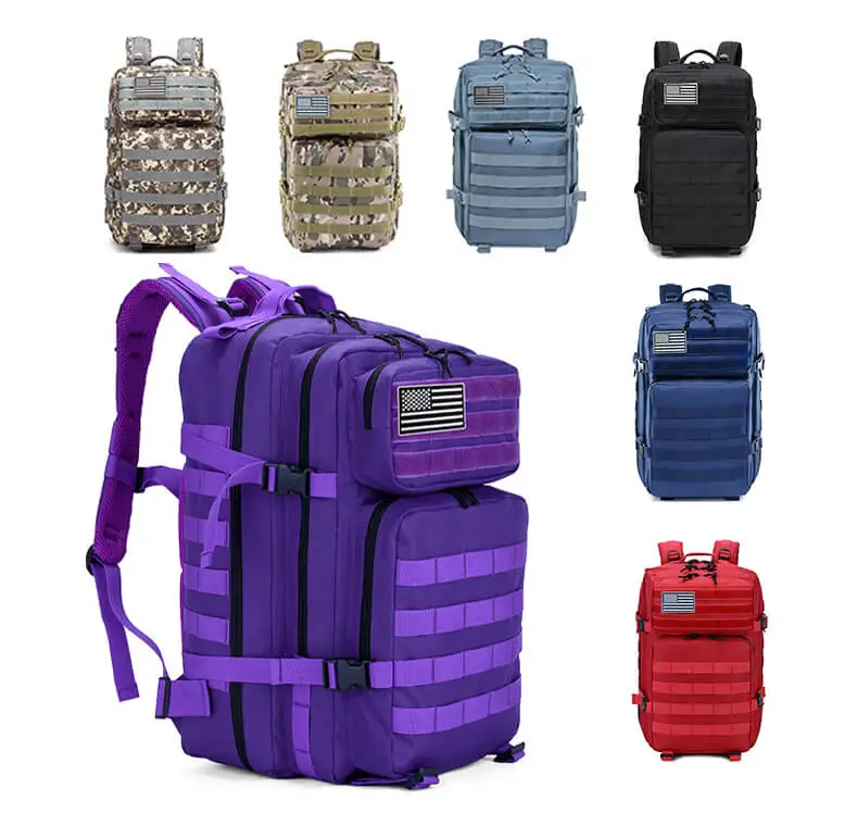 purple tactical backpack