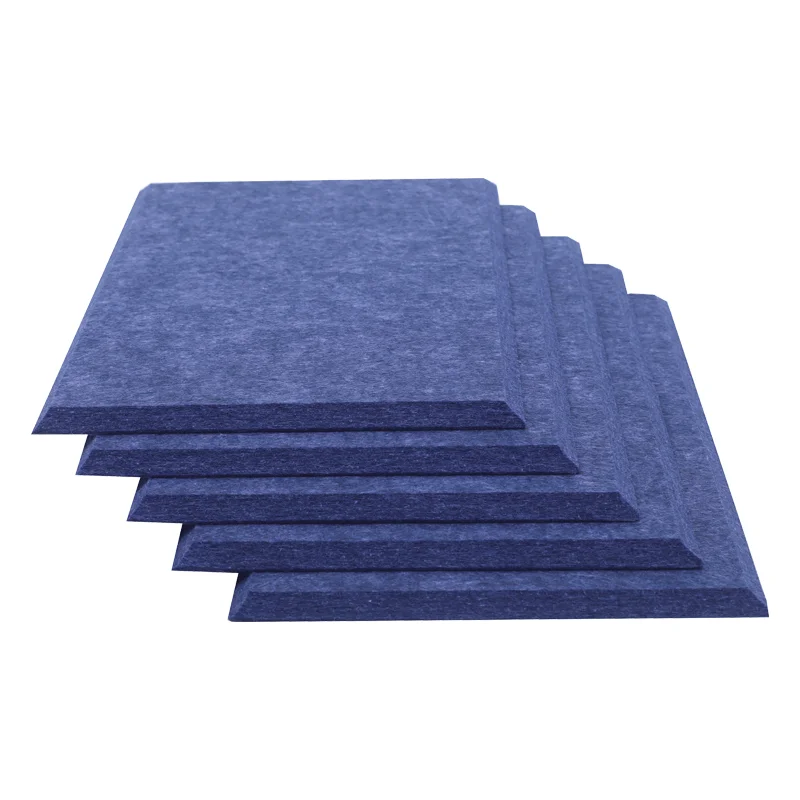 High Efficiency 1220x2440mm Absorption Polyester Fiber Standing Decorative Acoustic Panels