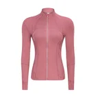 Sports Jacket Jackets Ladies Coat Flexible Active Wear Women Zip Up Gym Sports Fitness Casual Yoga Jacket