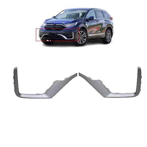 product auto parts left and right front bumper lower side molding for honda crv cr v 2020 2021 2022 car accessories body kit516-35