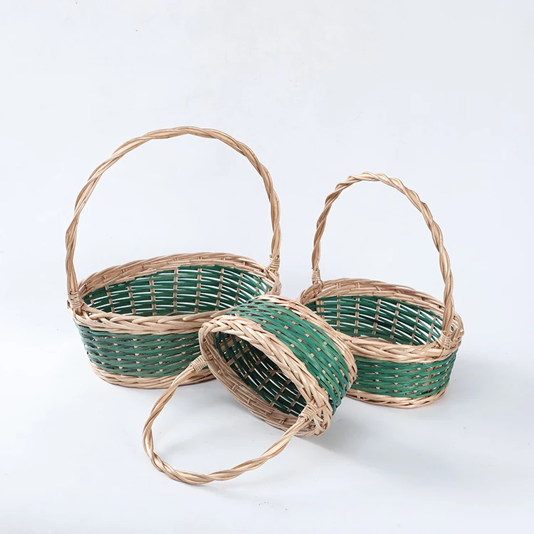 hand made basker gift wood basket