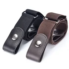 Belt Manufacture Belt Wholesale High Quality No Hassle Stretch Women Elastic Jeans Waist Buckle Free Belt