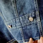 Suit Vest New Style Suit Collar Sleeveless Denim Vest Women Short Vest Waistcoat Motorcycle Waistcoat Jacket