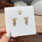 Silver Pearl Wholesale 925 Silver Needle Korean Pearl Earrings Female Simple Jewelry