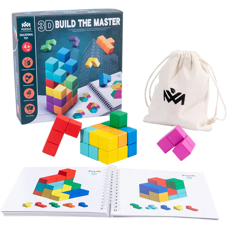 Details about   Wood toys Wood blocks Wooden cubes Building blocks Cubes set 