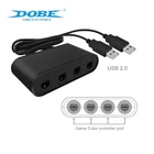 3 DOBE Factory Original 3 In 1 Controller Adapter For Nintendo Switch GC Game Accessories