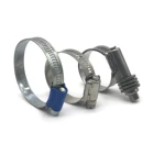 American Hose Clamp 8mm Single Bolt Hose Clamps Automotive Style American Hose Clamp