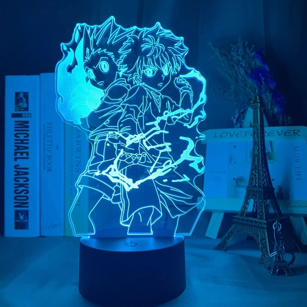 hunter x hunter 3d lamp