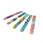 Charm Silicone Silicone Silicone Rubber Bracelet Custom Wristband Charm Rubber Slap Silicone Bracelet With 3D Letter